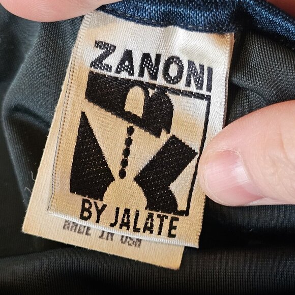 90s Womens Medium Velvet Halter Mini Dress Dark Green Stretchy Party Formal - Picture 8 of 10